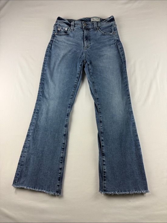Ag Adriano Goldschmied Denim - AG Adriano Goldschmied Minnie Flare Jeans Size 28 Cropped Flare Denim - See Desc
